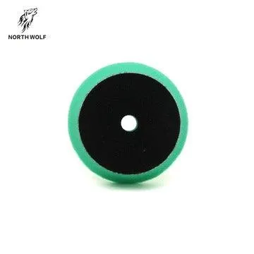 North Wolf DA Green Cutting Foam Pad, 3"