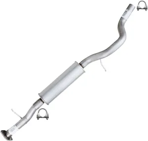 Northeastern Exhaust | Stainless Steel Exhaust Resonator Pipe Compatible for Hummer H3 2006 3.5L | H3 2007-2010 3.7L | Free Clamps Included | Automotive Replacement Part