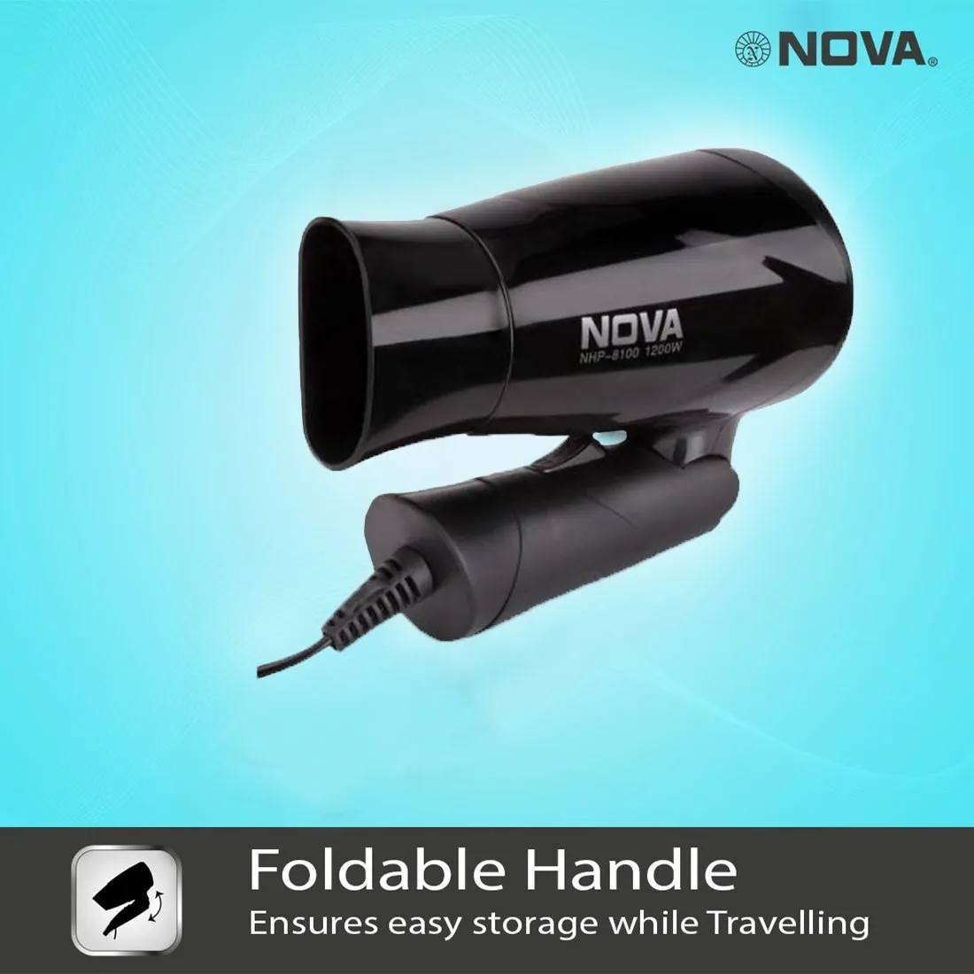 Nova NHP 8100   NHT 1045 BL Personal Care Appliance Combo
