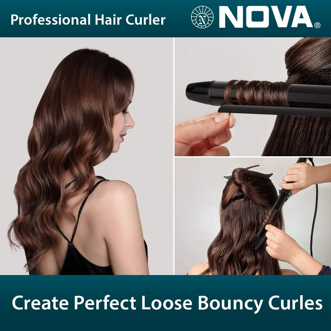 Nova Premium Styling Kit combo ( Miss Freshers Pack ) Personal Care Appliance Combo (Hair Styler, Hair Straightener, Hair Dryer)