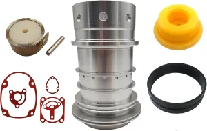 NR83A Tools Parts, Aftermarket Aluminum Cylinder, Piston Bumper, Gasket Kit, Ribbon Spring, O-Ring Gasket, For Hitachi NR83 NR83A NR83A2 Air Nail Gun Parts