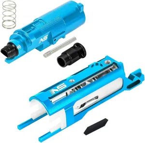 NS-NexxSpeed CNC Aluminum Blowback Unit Set (Blue) - Tokyo Marui Hi-CAPA 4.3/5.1 / Gold Match