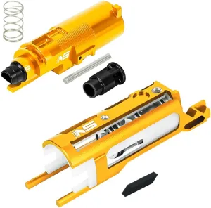 NS-NexxSpeed CNC Aluminum Blowback Unit Set (Gold) - Tokyo Marui Hi-CAPA 4.3/5.1 / Gold Match