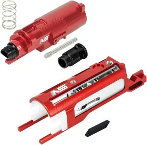 NS-NexxSpeed CNC Aluminum Blowback Unit Set (RED) - Tokyo Marui Hi-CAPA 4.3/5.1 / Gold Match