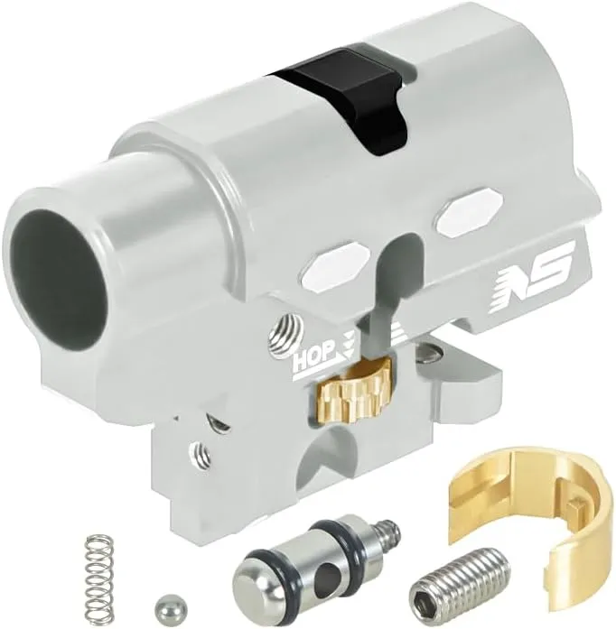 NS-NexxSpeed CNC Aluminum Hopup Chamber V2 - Tokyo Marui Hi-CAPA 4.3/5.1 / Gold Match / 1911