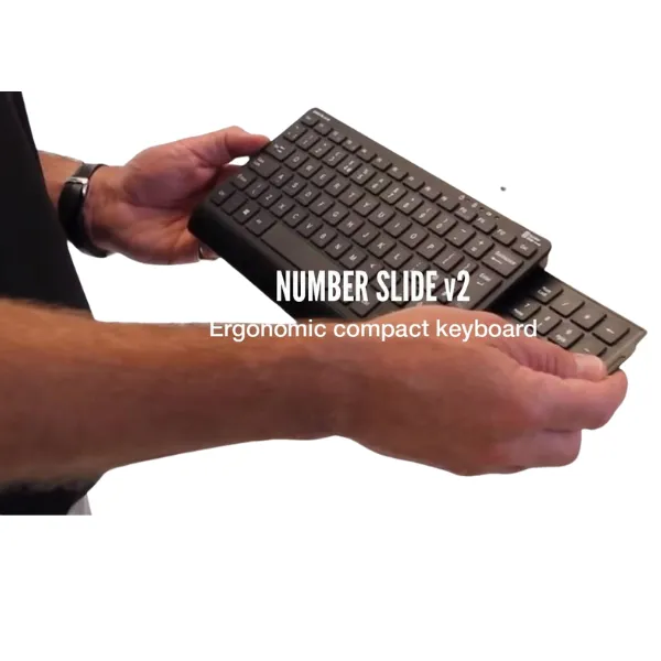 Number Slide Compact Keyboard