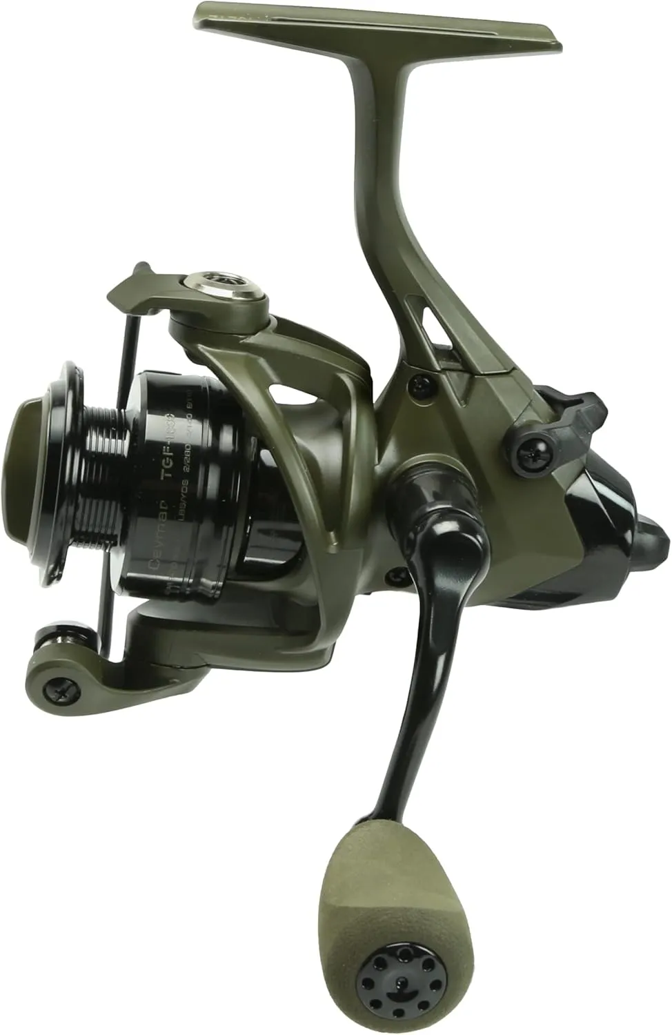 Okuma Ceymar Tactical Green Baitfeeder Spinning Reels, TGF-500