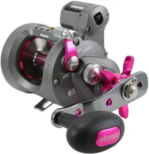 Okuma Coldwater Lightweight Graphite Round Trolling Reel Ladies Edition