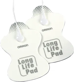 OMRON Long Life Pads for OMRON TENS Unit - Pads for Electric Muscle Stimulator - Designed for Lower Back, Arm, Shoulder, Leg, and Foot