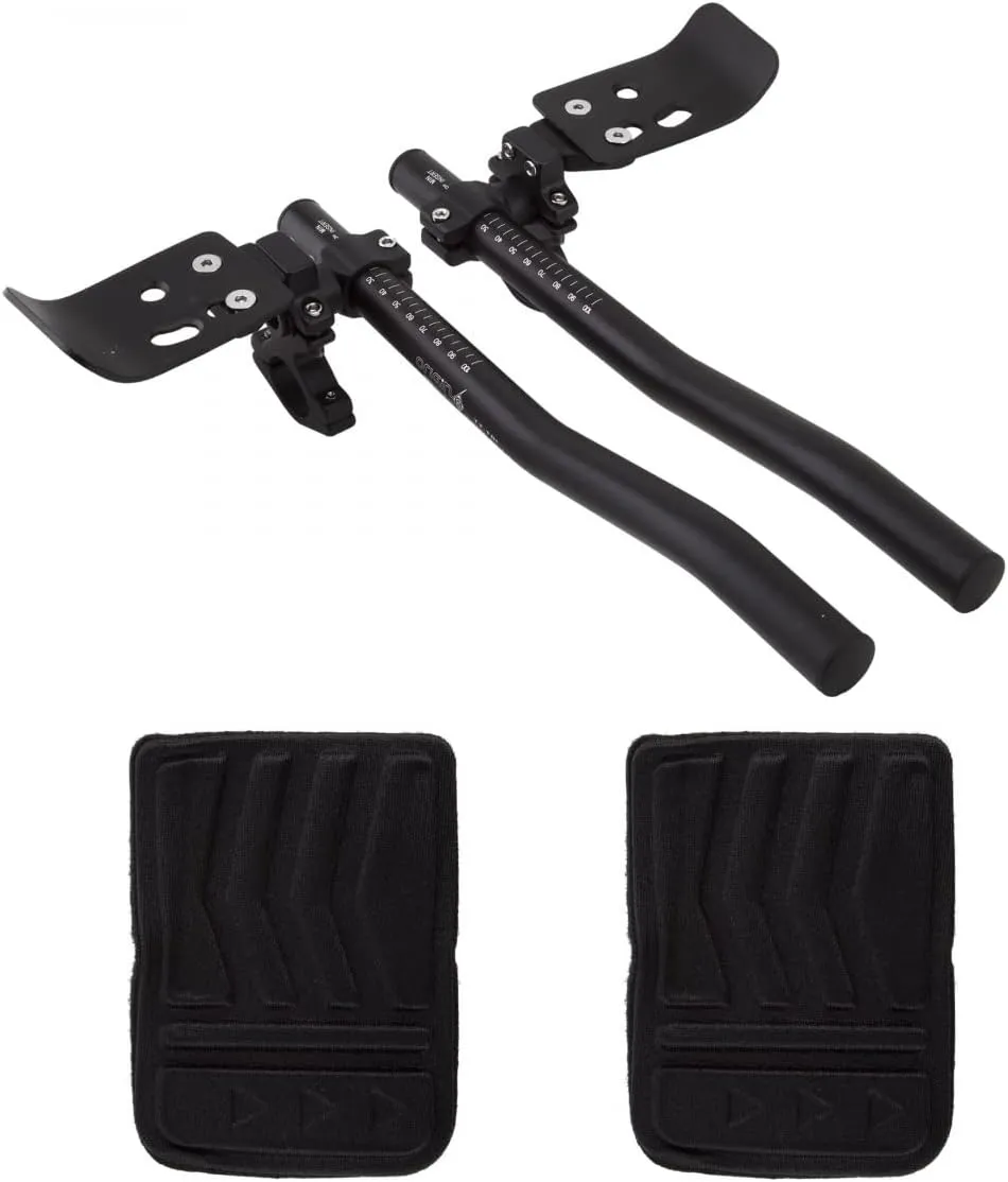 Origin8 Full Clip-On Tri Bars, 25.4-31.8