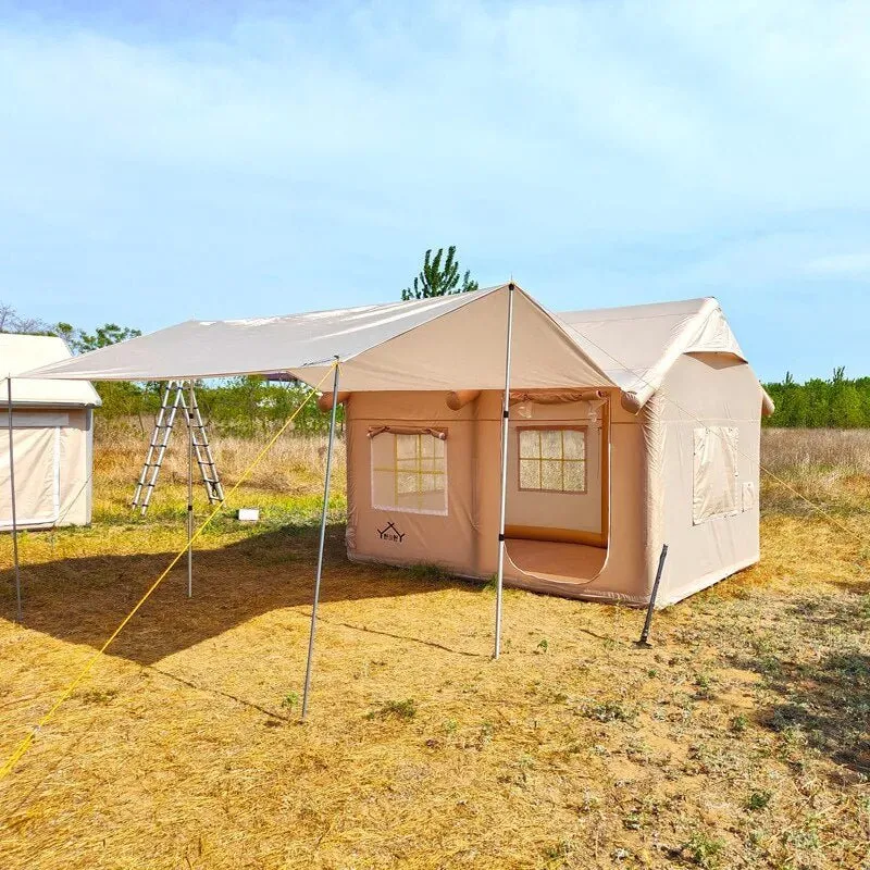 Oxford Cloth Automatic Inflatable Tent - Cotton Camping Tent