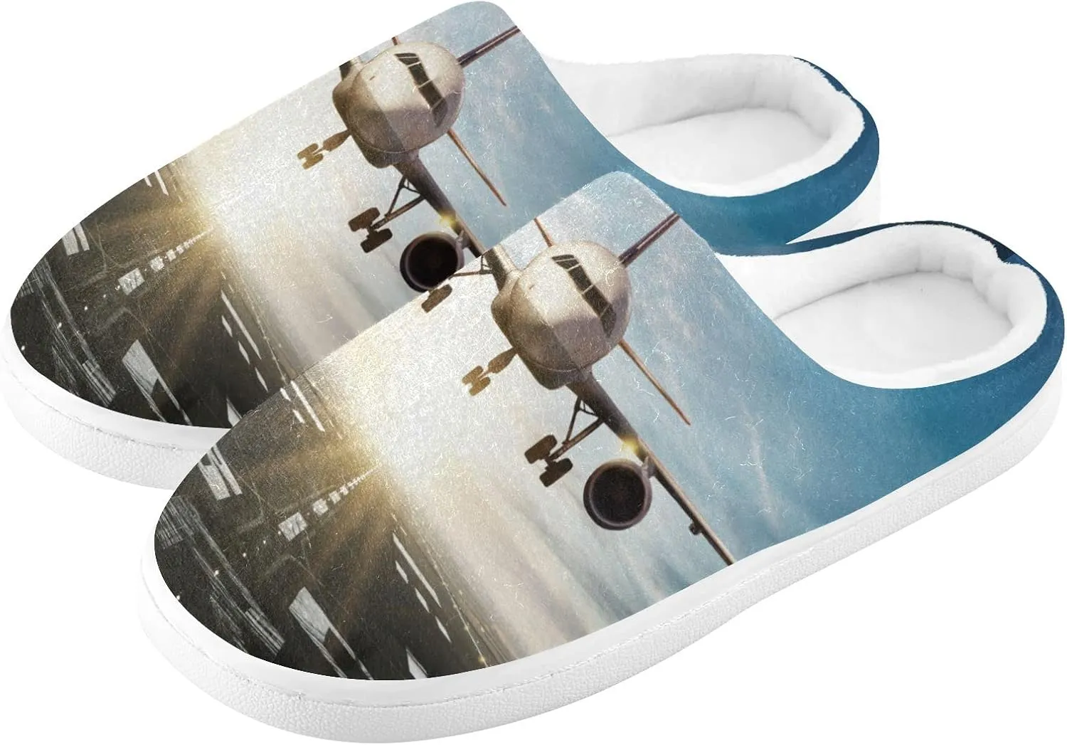 Oyihfvs Unisex Memory Foam Warm Slippers Comfort Soft Casual Shoes for Indoor Outdoor S-XXXL