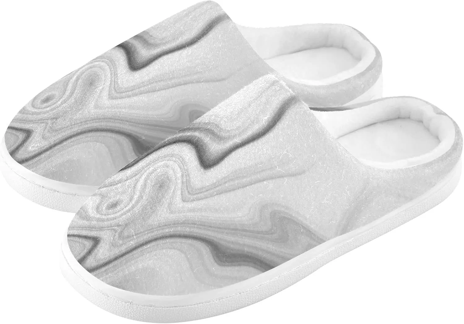Oyihfvs Unisex Memory Foam Warm Slippers Comfort Soft Casual Shoes for Indoor Outdoor S-XXXL