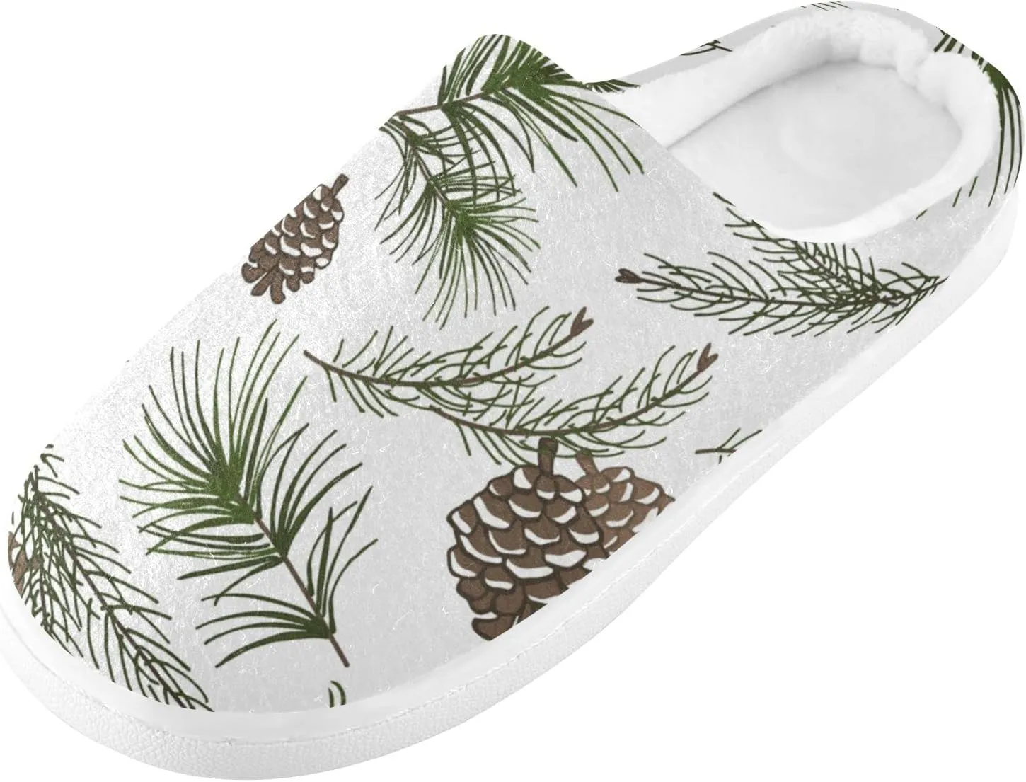 Oyihfvs Unisex Memory Foam Warm Slippers Comfort Soft Casual Shoes for Indoor Outdoor S-XXXL