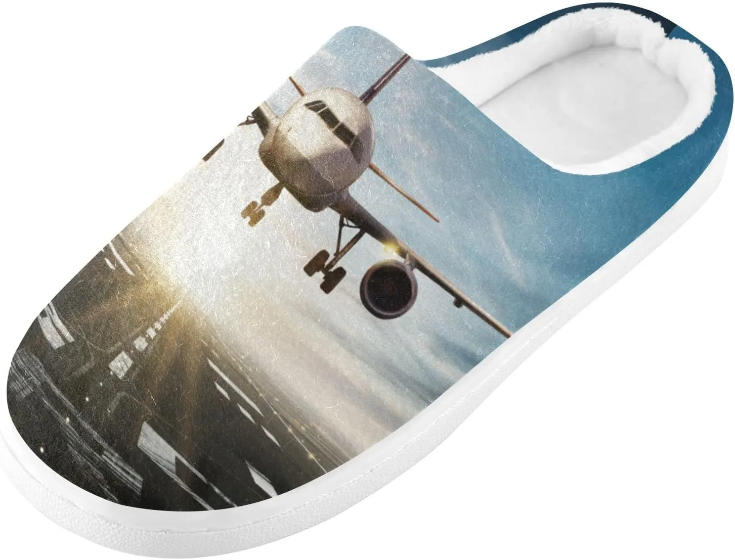 Oyihfvs Unisex Memory Foam Warm Slippers Comfort Soft Casual Shoes for Indoor Outdoor S-XXXL