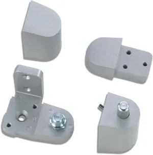 Pacific Doorware Pittco/PPG Style Aluminum Storefront Door Pivot Hinge Set (Aluminum-Left Hand)