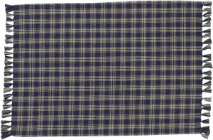 Park Designs Navy Sturbridge Placemat Set of 4