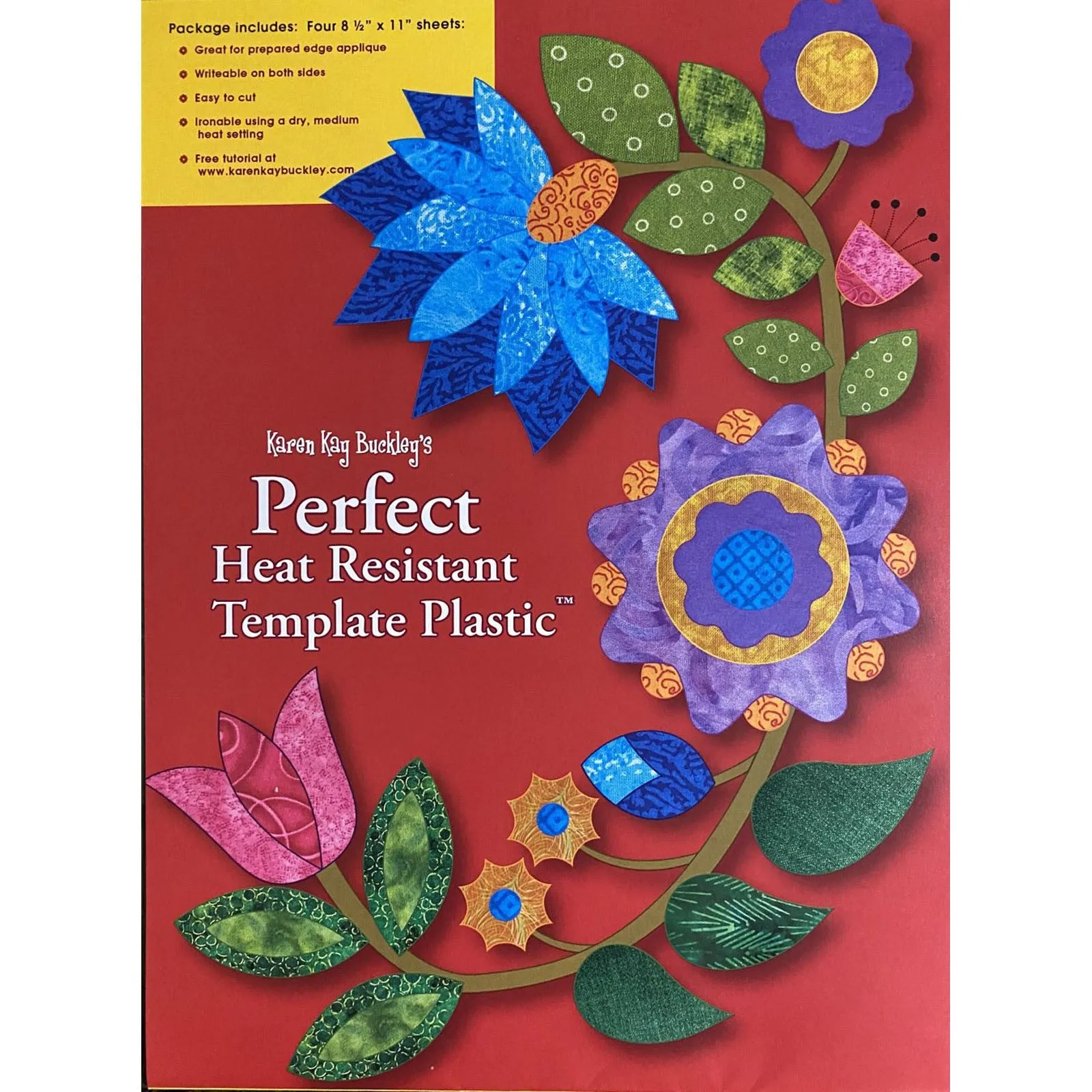 Perfect Heat Resistant Template Plastic by Karen Kay Buckley