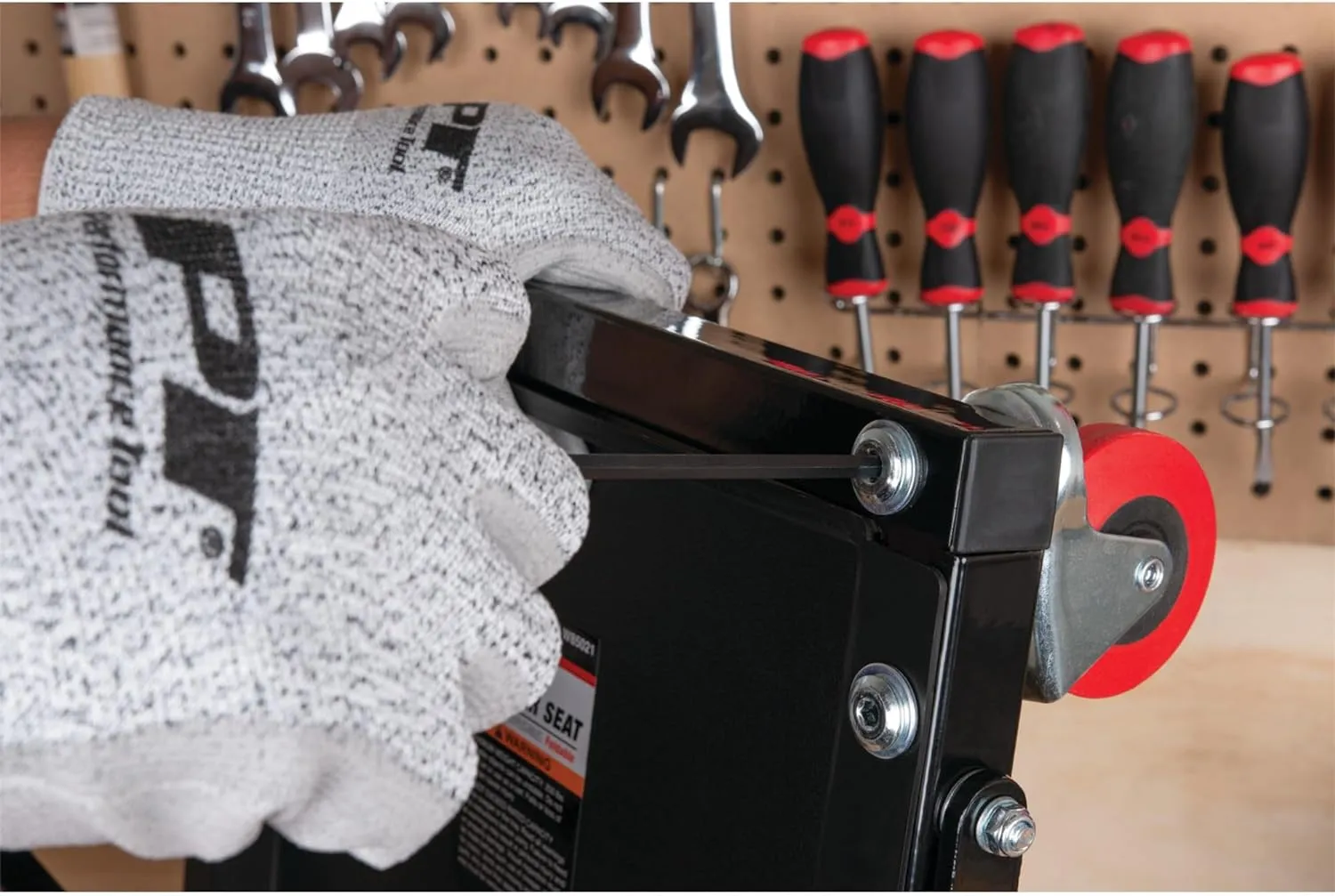 Performance Tool W80274 10-Piece SAE T-Handle Allen Wrench Set, Long Arm Hex Key Wrench Set