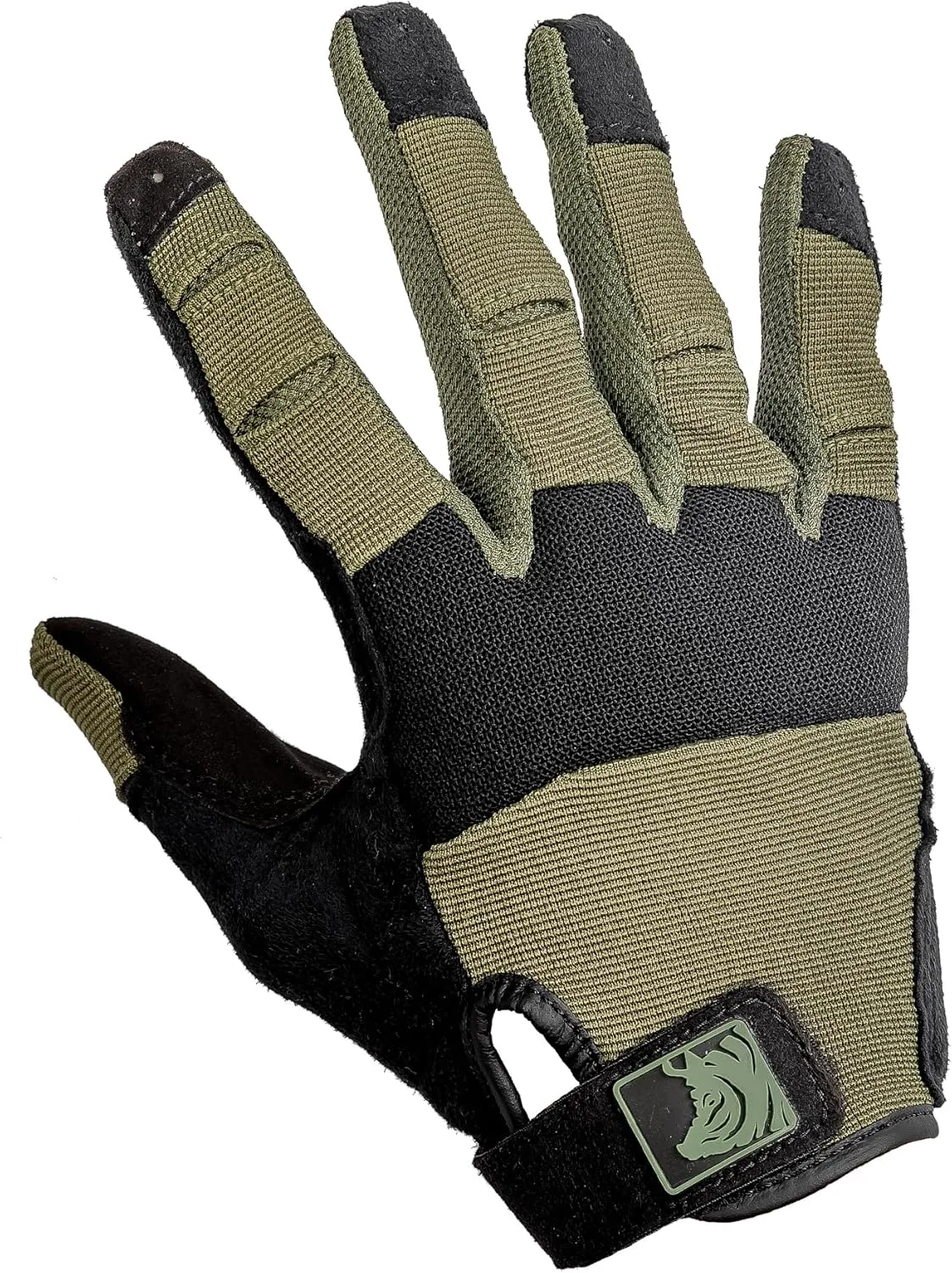 PIG Alpha Full Dexterity Tactical Gloves for Shooting, Touchscreen Compatible, Breathable, 1 Pair