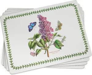 Pimpernel Botanic Garden Placemats (Set of 4), Hardboard Dining Table Mats - Cork-Backed, Heat-Resistant, Stain-Resistant (15.7"x11.7") - Unique Tableware for Formal Occasions