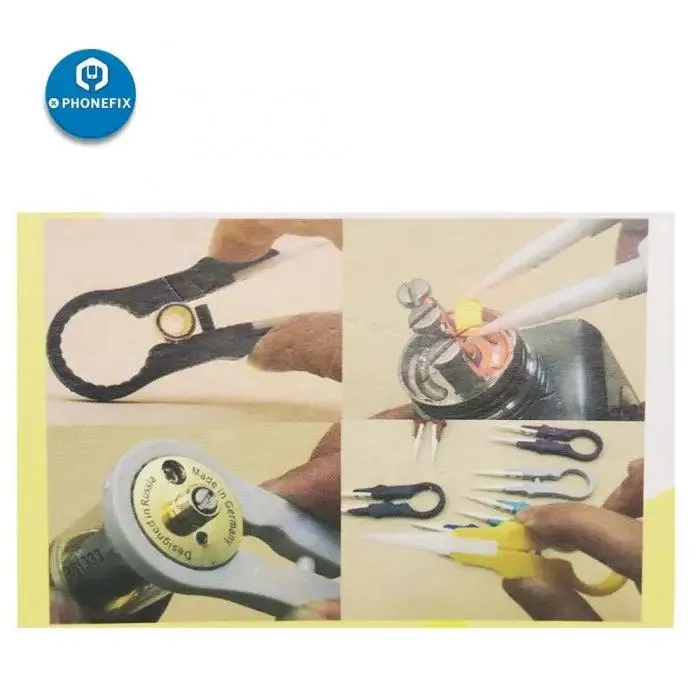 Pointed Tip Industrial Ceramic Tweezers Heat-Resistant Forceps Tool