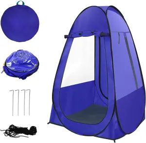 Pop Up Tent, Clear Outdoor Tents Sports Fishing, Rainproof and Windproof Beach Tent for Camping, Lightweight and Sturdy, Easy Set Up, UPF 50  Portable Folding tent 39" x 59"