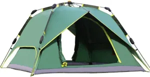 Portable Dome Campitent, 3-4 Person Tent, Automatic Openitent, Double Layer Rainproof Tent, Stability, Sun-Proof and Breathable, Used for Outdoor Camp