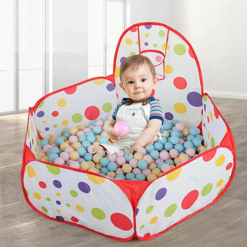 Portable Folding Play Ball Pit Pool Tent Sport Play House Montessori Puzzle Toys for Boys Girls Toddler