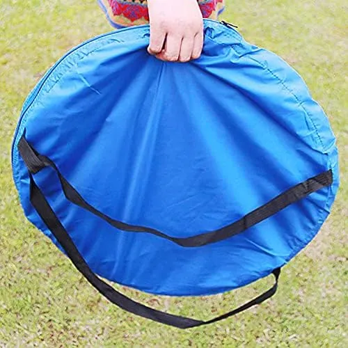 Portable pop-up privacy tent is suitable for outdoor shower, dressing room, sunshade and camping toilet