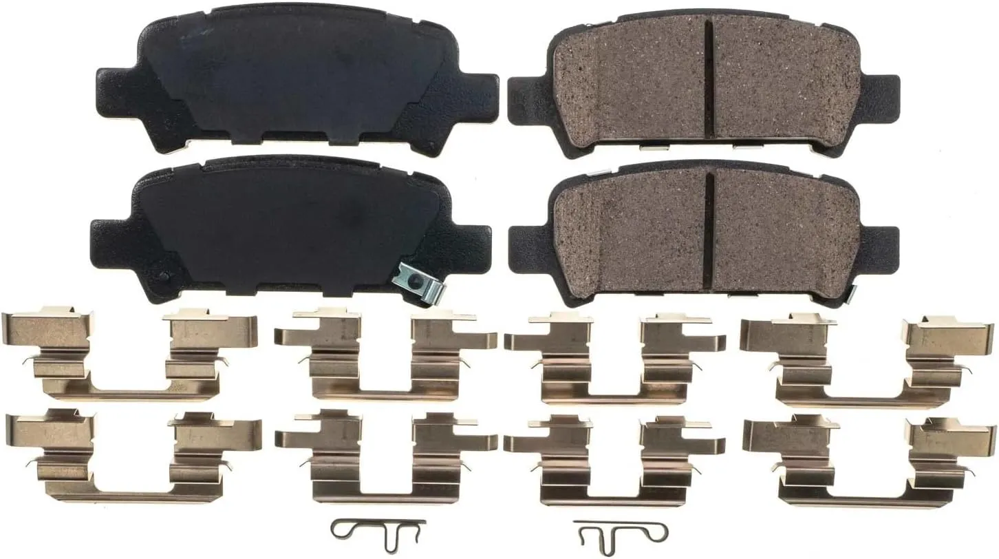 Power Stop 17-770, Z17 Rear Ceramic Brake Pads with Hardware For Subaru Baja, Subaru Forester, Subaru Impreza, Subaru Legacy, Subaru Outback [Model Specific]