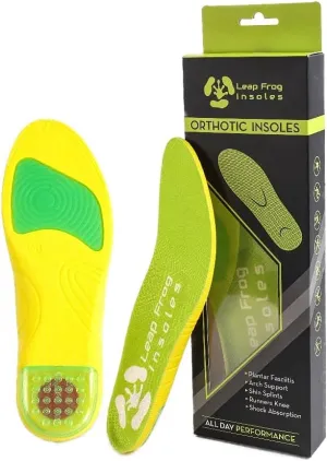 Premium, Plantar Fasciitis, All-Day Performance, Orthotic Arch Support, Anti-Fatigue, Cushioning, 555 Mile Guarantee (Large)