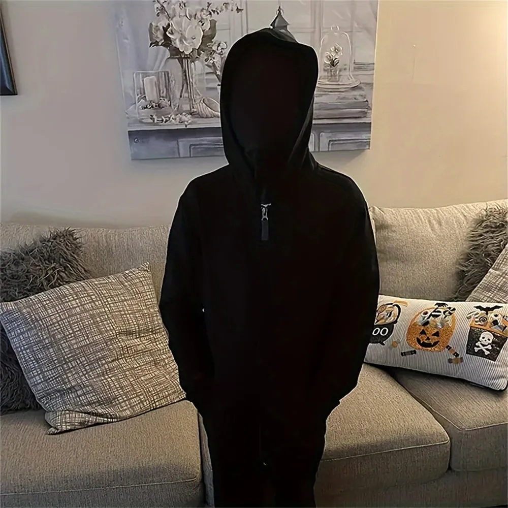 Premium Tactical Full Face Balaclava – UV Protection Ski Mask for Men & Women, Black Army Cap, Multi-Hole Motorcycle & Bike Helmet Cover