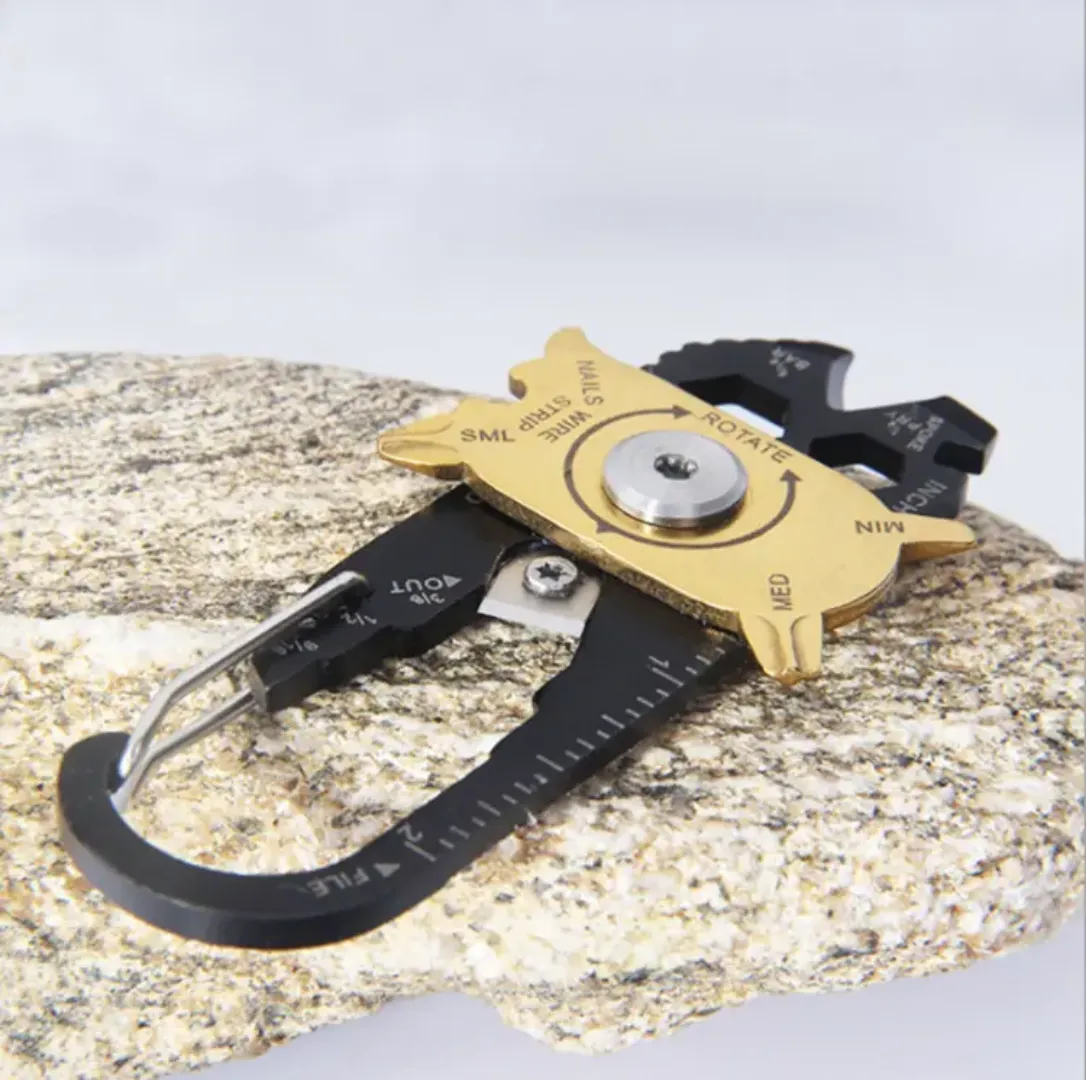 PrepPro 20-in-1 Tactical Carabiner Multi-Tool

Compact. Capable. Always Ready.