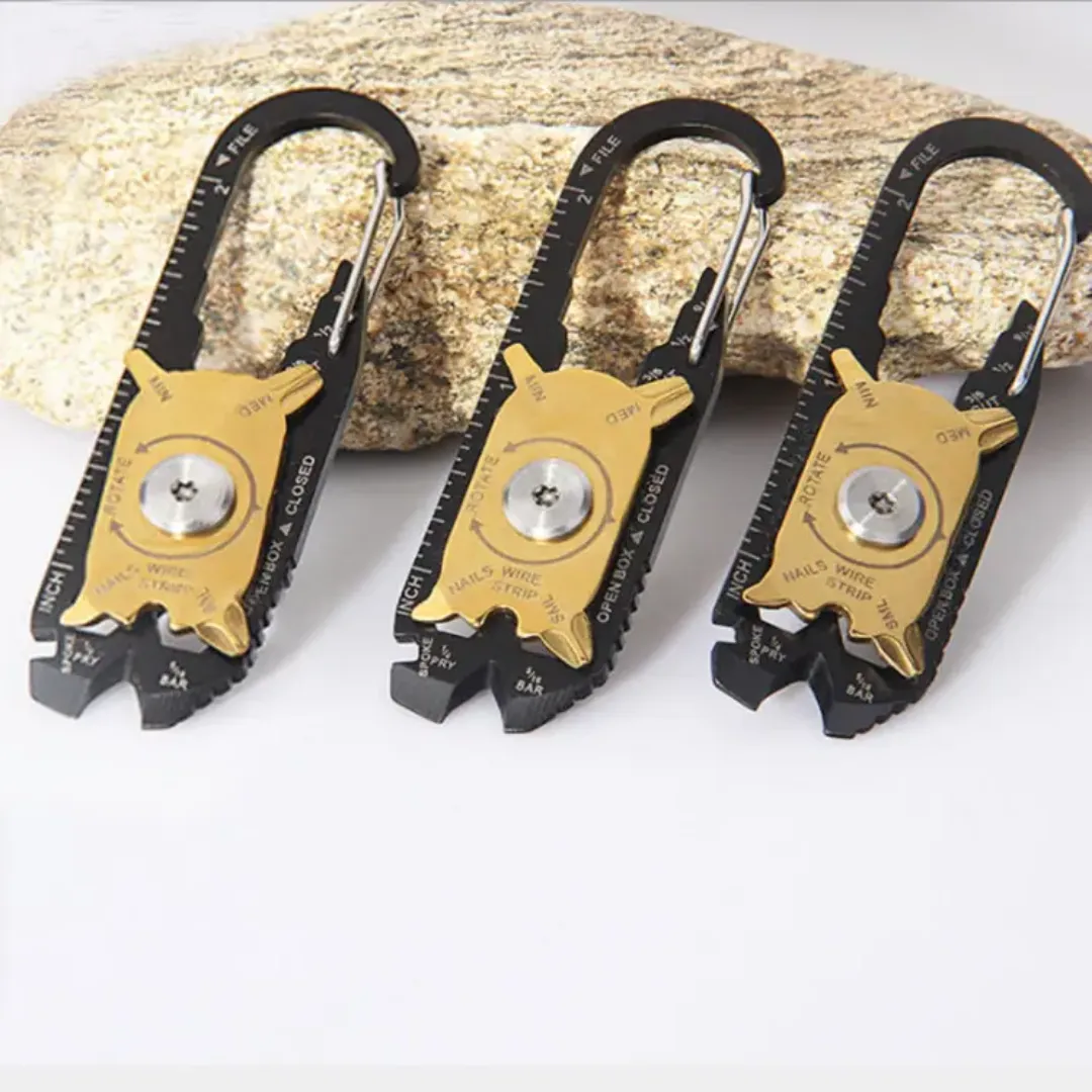 PrepPro 20-in-1 Tactical Carabiner Multi-Tool

Compact. Capable. Always Ready.