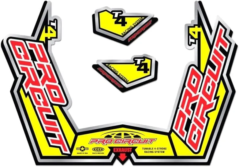 Pro Circuit T4-GP Sticker Kit