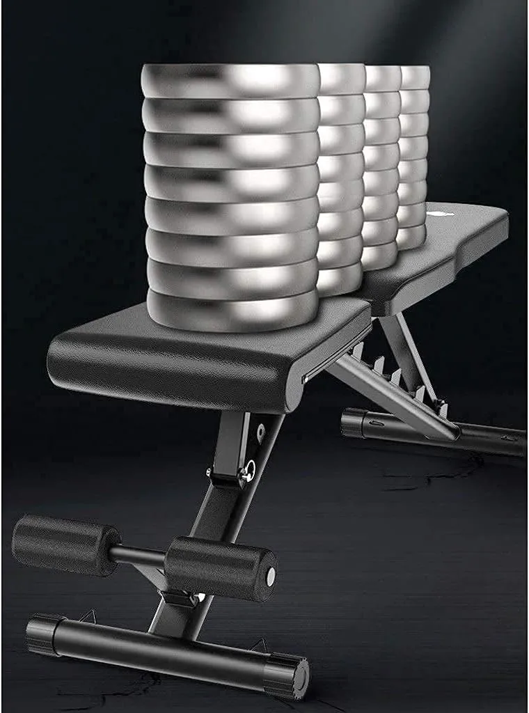 Professional Bench Press Gym Weight Bench Press Adjustable Benches Functional Weightlifting Bed Home Dumbbell Stool Foldable Fitness Chair Home Fitness Equipmen,
