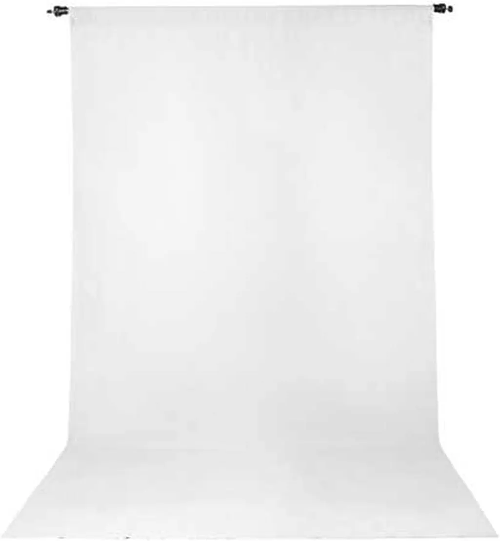 ProMaster Wrinkle Resistant Backdrop 10'x12' - White, (Model 2834)