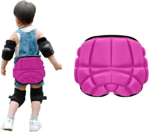 Protective Butt Pad, Children Extreme Sports Hip Pad Butt Pads for Skating Roller Hockey Pants Kids Skate Pads Impact Shorts Snowboard Padded Shorts, Children Under 12 Years Old