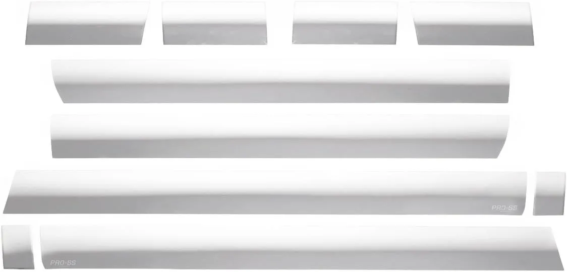 Putco 3751225 Pro SS Stainless Steel Rocker Panel Kit (10 Pieces)