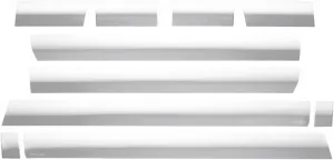 Putco 3751225 Pro SS Stainless Steel Rocker Panel Kit (10 Pieces)