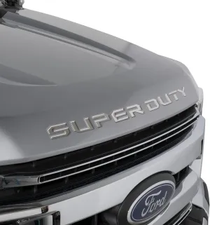 Putco 55553FD Stainless Steel Ford Super Duty Letter for Hood/Front