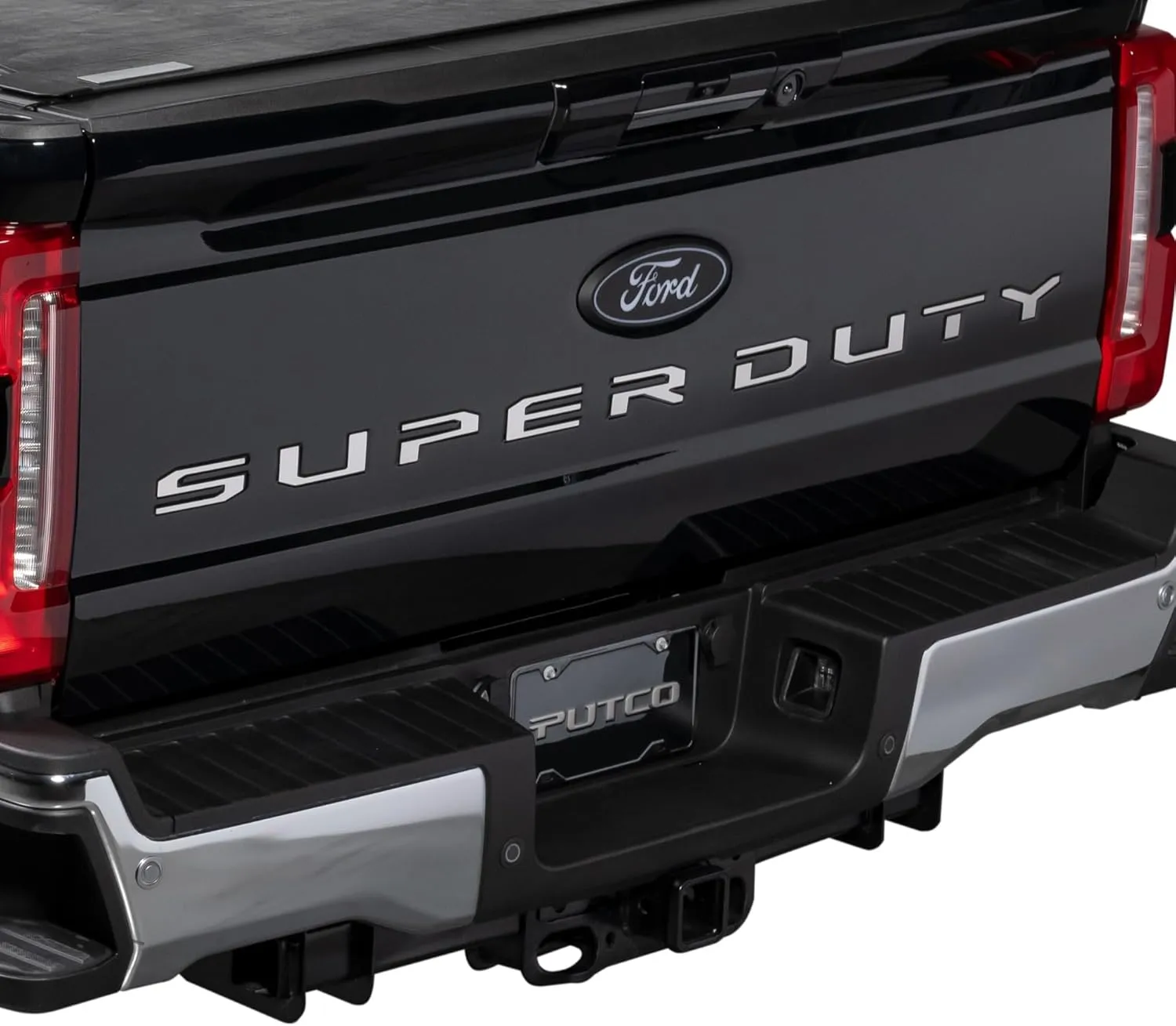 Putco Ford Super Duty Tailgate Lettering Kit - Stainless Steel - Fits Ford F250,F350,F450 2023-2025