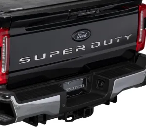 Putco Ford Super Duty Tailgate Lettering Kit - Stainless Steel - Fits Ford F250,F350,F450 2023-2025
