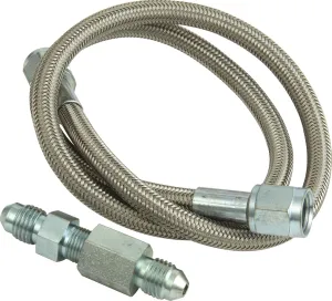QuickCar Racing Products 61-71024 24" Long Steel Braided Gauge Line Kit