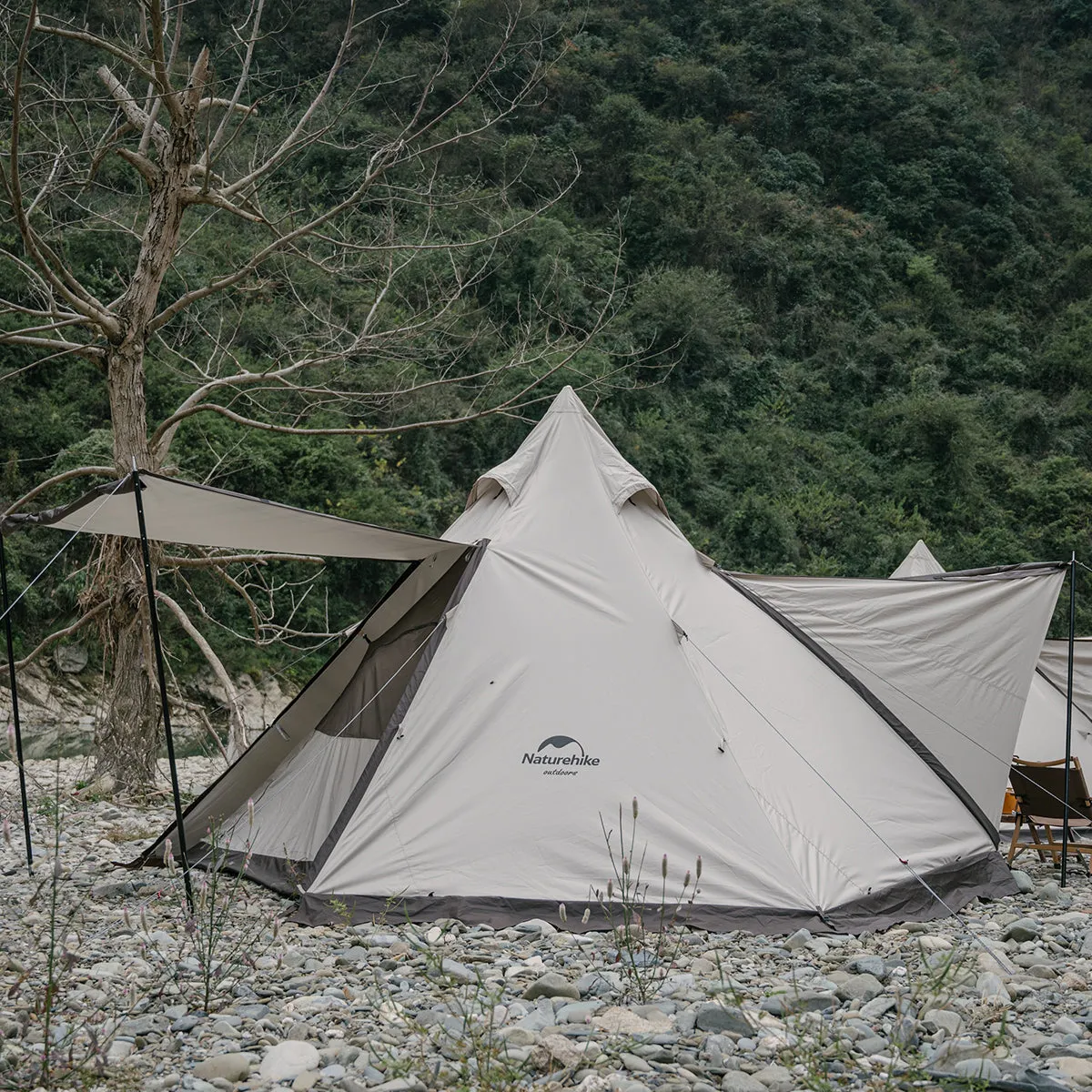 Ranch 4 People Pyramid Luxury Camping Tent