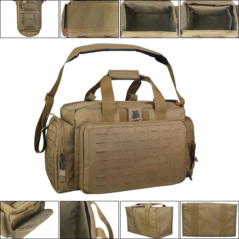 RangerHold 40L Tactical Training & Range Bag – MOLLE-Ready Waterproof Carry