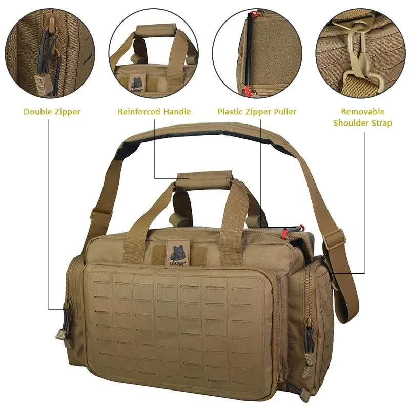 RangerHold 40L Tactical Training & Range Bag – MOLLE-Ready Waterproof Carry