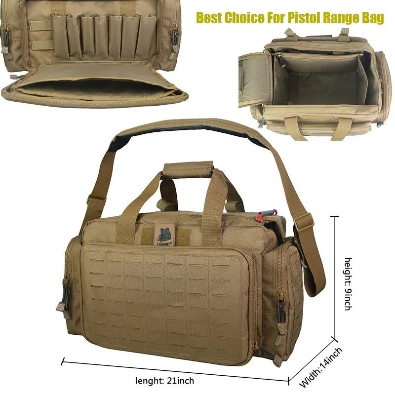 RangerHold 40L Tactical Training & Range Bag – MOLLE-Ready Waterproof Carry
