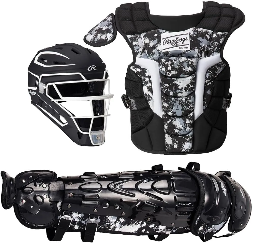 Rawlings Mens | Velo 2.0 Splatter Catcher's Set | Baseball | NOCSAE Certified